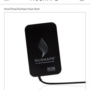 Brand new in box NU shape power bank